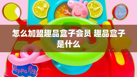 怎么加盟趣品盒子会员 趣品盒子是什么