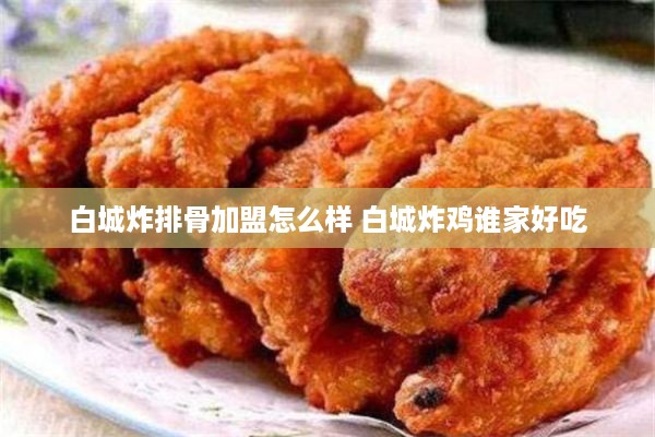 白城炸排骨加盟怎么样 白城炸鸡谁家好吃