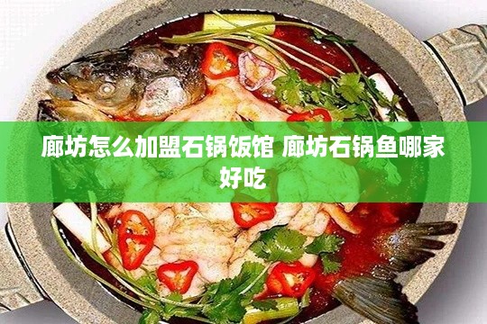 廊坊怎么加盟石锅饭馆 廊坊石锅鱼哪家好吃