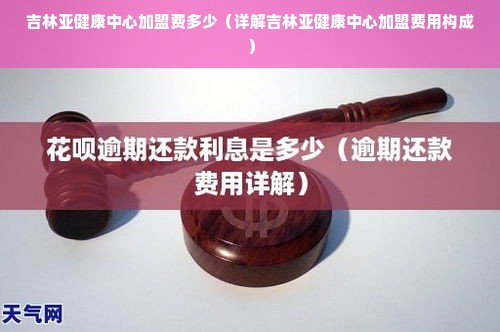 吉林亚健康中心加盟费多少（详解吉林亚健康中心加盟费用构成）