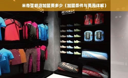 米奇蛋糕店加盟费多少（加盟条件与费用详解）