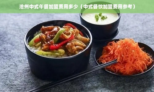 沧州中式午餐加盟费用多少（中式餐饮加盟费用参考）