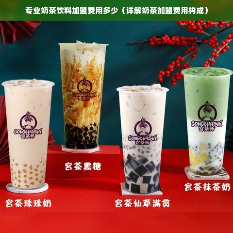 专业奶茶饮料加盟费用多少（详解奶茶加盟费用构成）