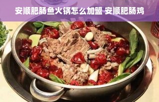 安顺肥肠鱼火锅怎么加盟 安顺肥肠鸡