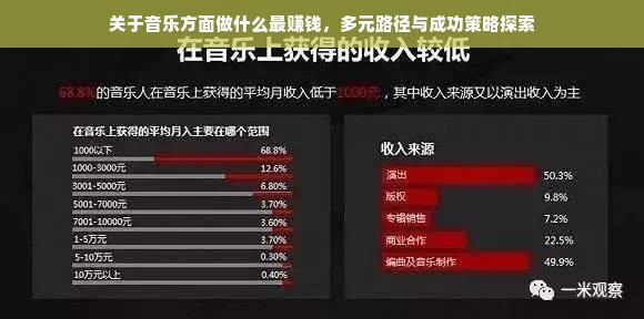 关于音乐方面做什么最赚钱，多元路径与成功策略探索