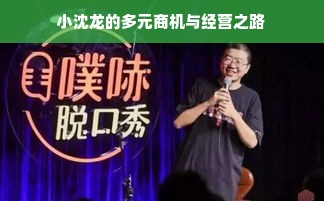 小沈龙的多元商机与经营之路