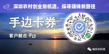 深圳农村创业新机遇，探寻赚钱新路径