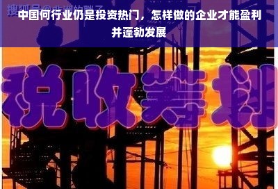 中国何行业仍是投资热门，怎样做的企业才能盈利并蓬勃发展