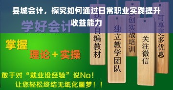 县城会计，探究如何通过日常职业实践提升收益能力