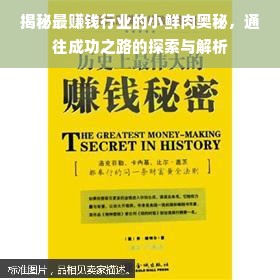 揭秘最赚钱行业的小鲜肉奥秘，通往成功之路的探索与解析