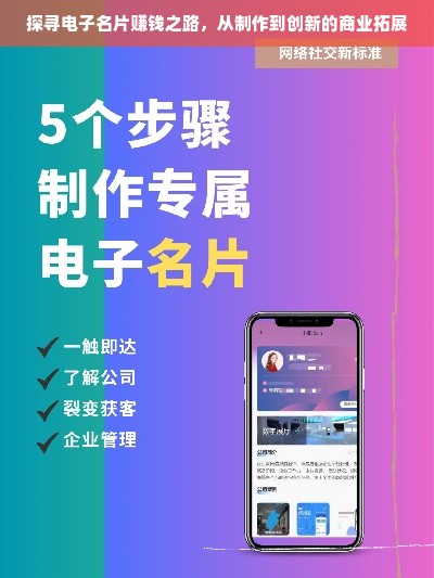 探寻电子名片赚钱之路，从制作到创新的商业拓展