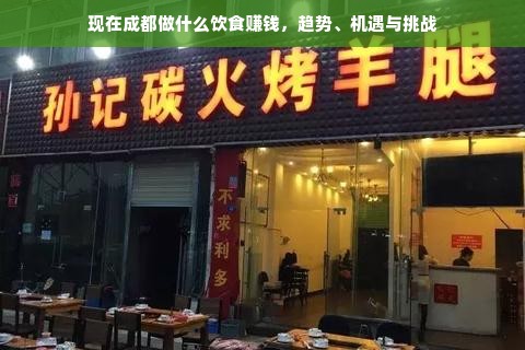 现在成都做什么饮食赚钱，趋势、机遇与挑战