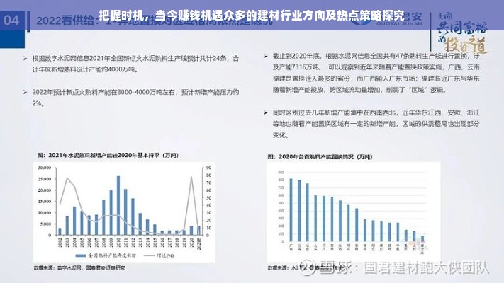 把握时机，当今赚钱机遇众多的建材行业方向及热点策略探究