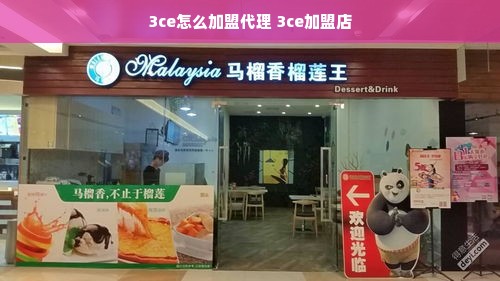 3ce怎么加盟代理 3ce加盟店