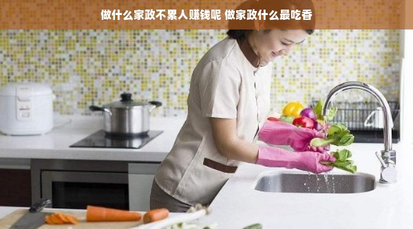 做什么家政不累人赚钱呢 做家政什么最吃香