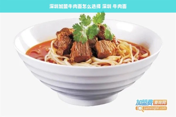 深圳加盟牛肉面怎么选择 深圳 牛肉面