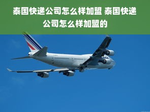 泰国快递公司怎么样加盟 泰国快递公司怎么样加盟的