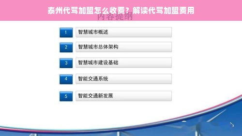 泰州代驾加盟怎么收费？解读代驾加盟费用