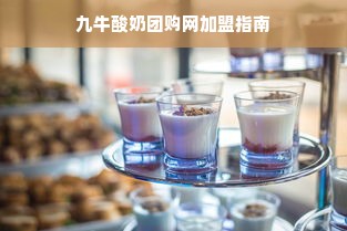 九牛酸奶团购网加盟指南