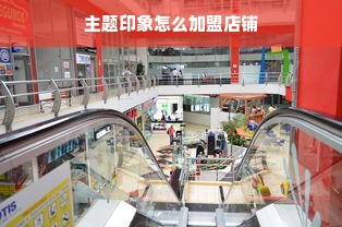 主题印象怎么加盟店铺