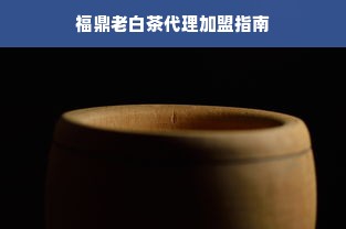 福鼎老白茶代理加盟指南