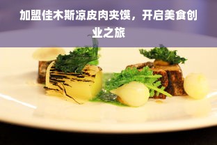 加盟佳木斯凉皮肉夹馍，开启美食创业之旅