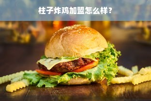 柱子炸鸡加盟怎么样？