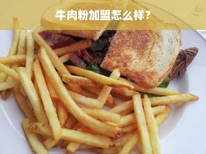 牛肉粉加盟怎么样？