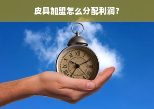 皮具加盟怎么分配利润？