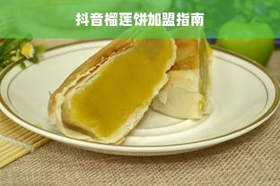 抖音榴莲饼加盟指南