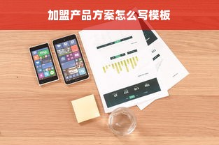 加盟产品方案怎么写模板