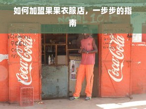 如何加盟果果衣服店，一步步的指南